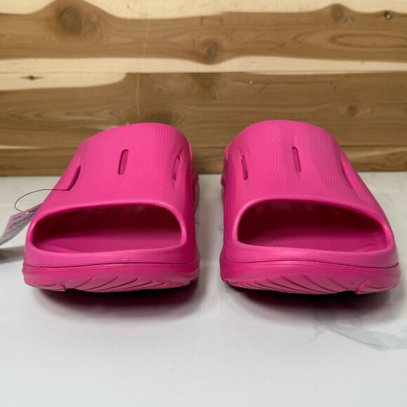 Hoka Ora Recovery Slide 3 Pink Yarrow Comfort Slip On Sandals US W 16/ M 14 - Picture 9 of 12